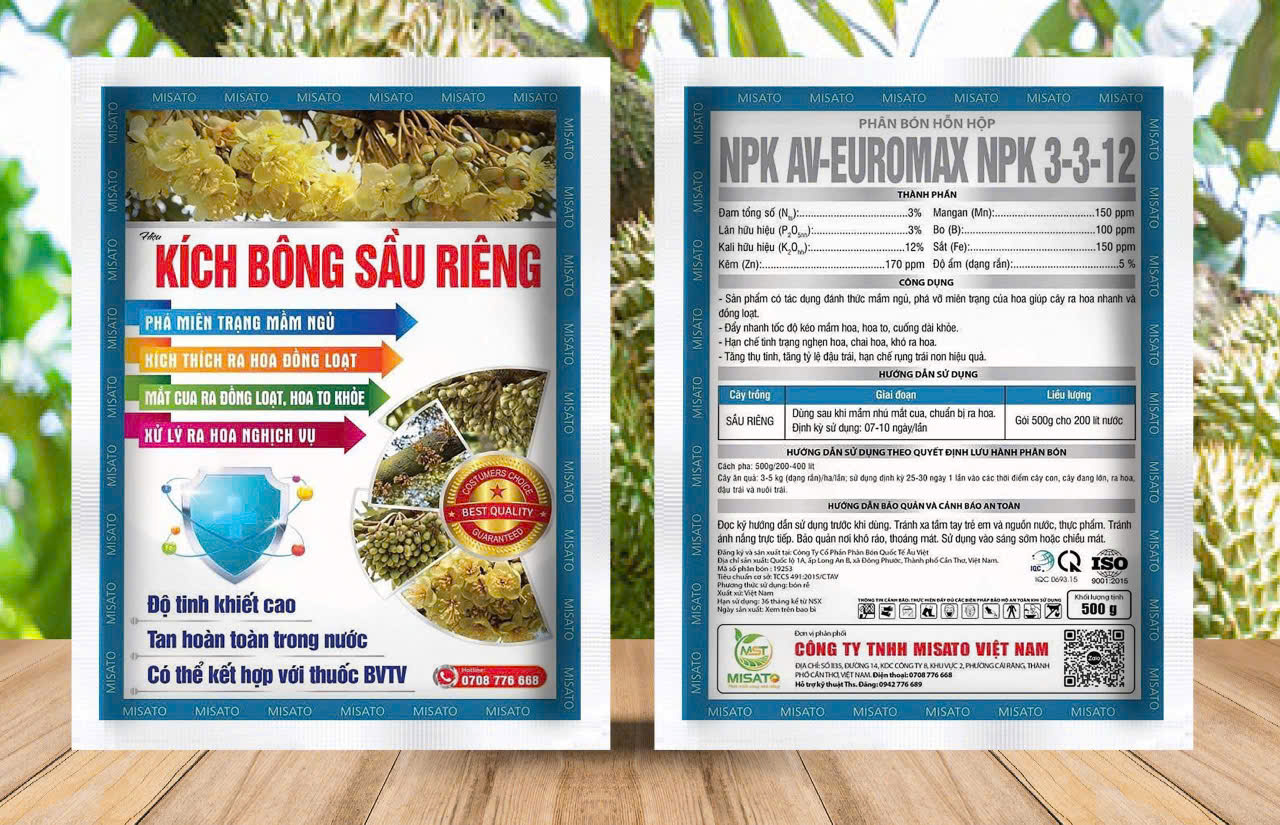 KÍCH BÔNG SẦU RIÊNG