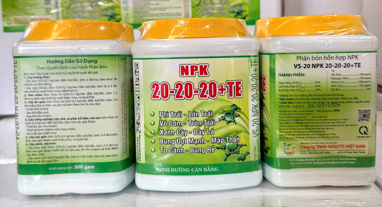 NPK 20-20-20+TE