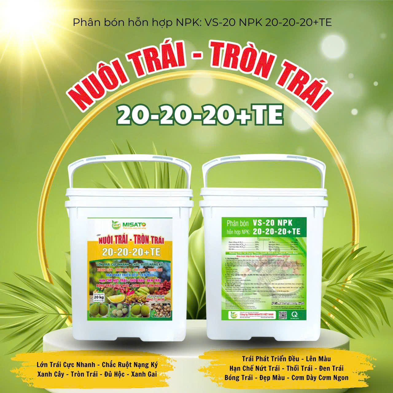 NUÔI TRÁI - TRÒN TRÁI 